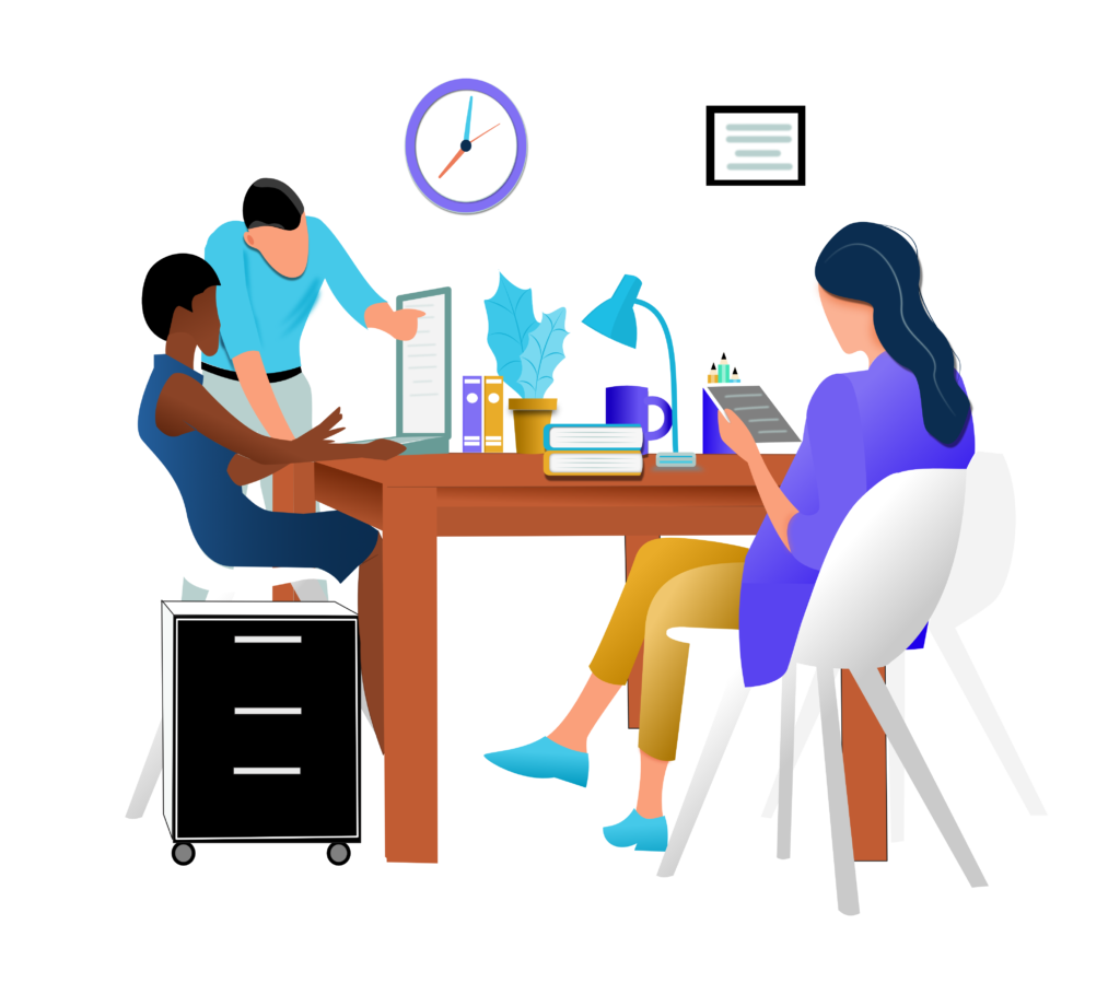 team brainstorming